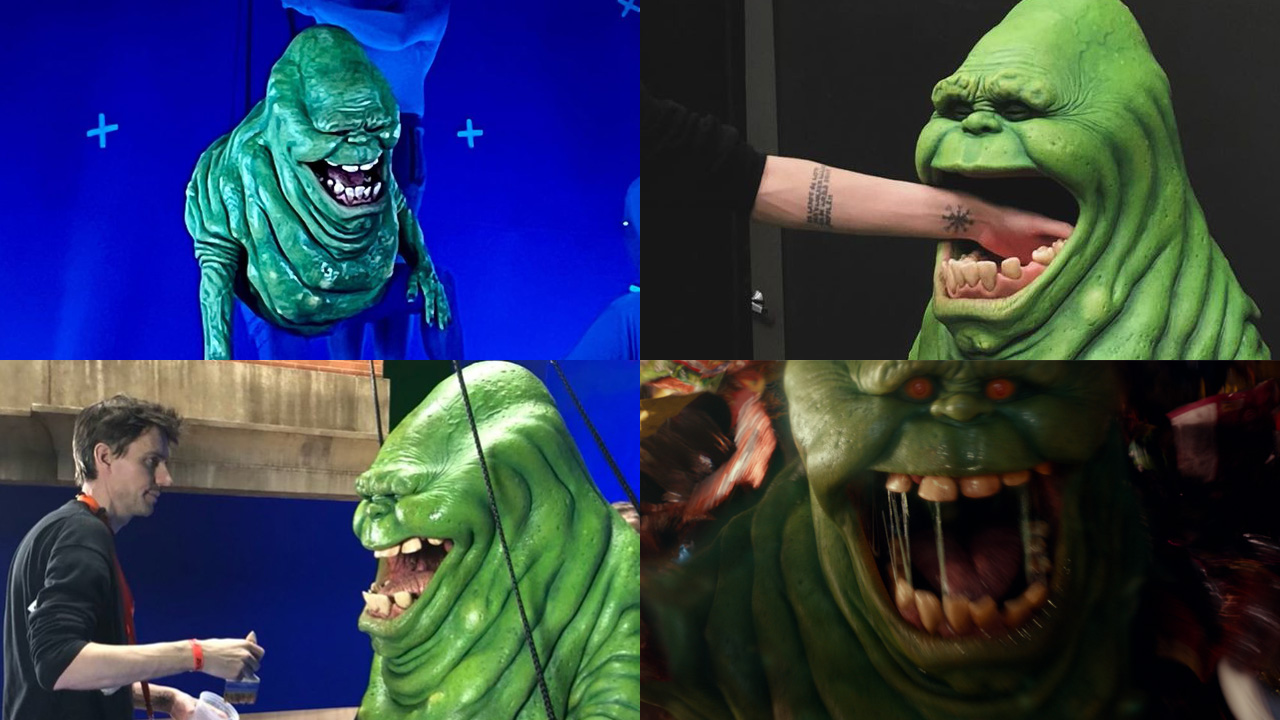 Slimer Exploding Slimer Ghostbusters Film