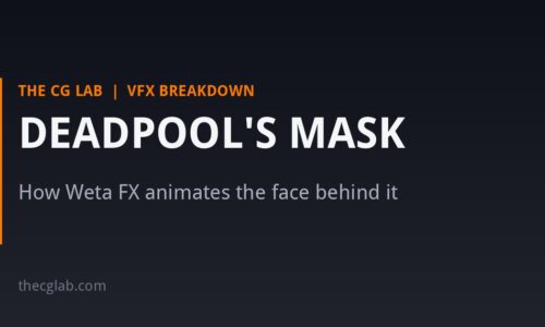 Deadpool's mask: how Weta FX animates the face behind it